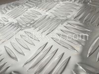  3003 H14 5 bars embossed sheet