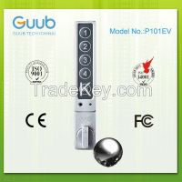 Keyless electronic locker lock