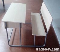 2 seater student desk& chair set