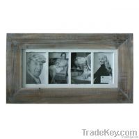 distressed wood photo frame