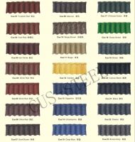 Stone-coated metal roof tile