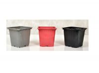 Square PE Plastic Plant Pots