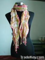 LADY PRINTED SCARVES 100%COTTON