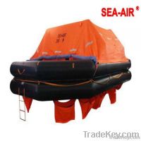 Solas approved inflatable life raft with 35 person