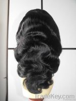 Wholesale Indian remy hair Silk Base(hidden knots) full lace wigs