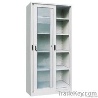 Glass sliding/swing door Steel Filing Cabinet