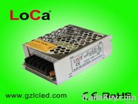 Hotsales dc5v 12v 24v 25w 5a 2.1a 1.1a LED switching power supply