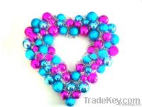 christmas ball wreath