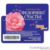 transparent  pvc card