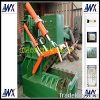 hydraulic tire /tyre crusher/waste tire recycling cutting machine