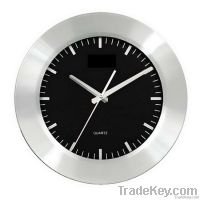 promotional aluminum wall clock aluminum clock wall quartz analog wall