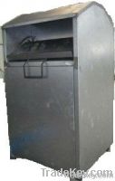 clothing recycling bin