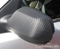 3D black carbon fiber vinyl