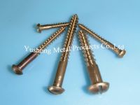 Silicon Bronze Slotted Round Head Wood Screws