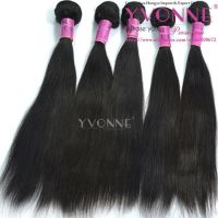 Brazilian straight hair weft 100% human remy hair