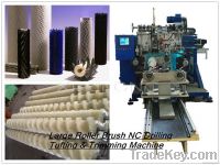 Large Roller Brush NC Drilling Tufting &amp; Trimming Machine