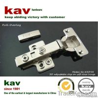 3D adjustable cabinet hardware hydraulic buffering hinge|door hinge