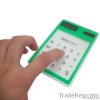 Transparent Touch Screen Promotional Calculator