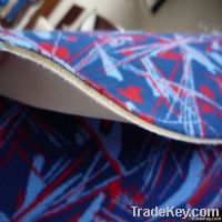 100% polyester print fabric for car seat cover
