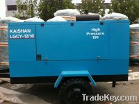 Used diesel screw portable air compressor