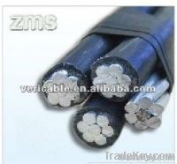 Aerial bundled cable