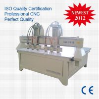 cnc multi heads woodworking engraving and cutting router machine 