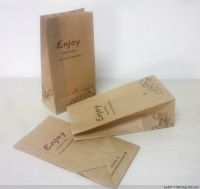 Bakery brown kraft paper bag