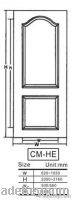 3mm moulded hdf door skin