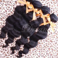 Brazilian Virgin Human Hair Weave Loose Wave Extension Hair 8inch -28 inch Stock Quality Good 100g/pc 