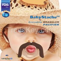 BabyStache Kissable Baby Pacifier