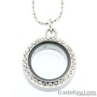 Stainless Steel Floating Locket Jewelry Supplier FCL006