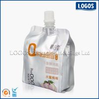 Stand Up Spouted Pouch For Yogurt or Ice Cream Packaging