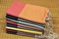 Thin Striped Fouta Hammam Towels Pestemal Towel