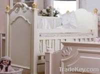 Happy Baby SC1001 Pinewood Europe Style Baby Crib