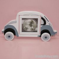 Beetle car shaped picture frame
