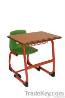 school chair and desk