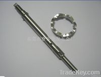 CNC machining stainless steel long and thin shaft, according to drawing