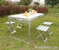 100% factory direct aluminum folding tables and chairs, promotional ta