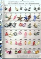 Colorful marine, marine animals and vegetable pendant