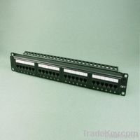 24 -port Cat6a unshielded patch panels (jack style)