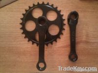 Bicycle Chainwheel And Crank