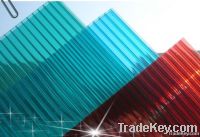 Blue Polycarbonate Roofing Greenhouse construction materials