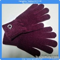 Men's fashion chenille glove knit glove