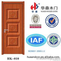 solid wood pvc film single door designs interior