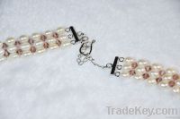 Rice, Alloy Chain Freshwater Bali Pearl Jewelry Fashion