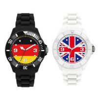 2013 hot sell flag silicone watch , relojes 3atm water resistant