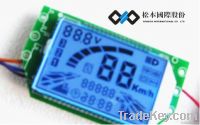 Custom LCD Screen Segment, LCD Module for Electric Motor Car Stopwatch