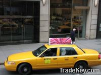 3G Wireless Outdoor Advertising Taxi LED