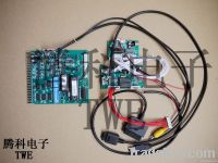 Arcade game Time crisis 3, TWE MGCD JAMMA converter board & CRT screen