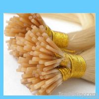 AAA quality 100%Indian human hair extension, i tip hair extenison